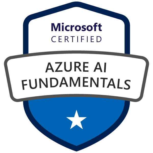 Azure AI Fundamentals badge