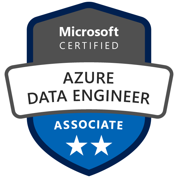Azure Data Engineer Associate badge